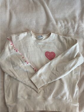 NYON Lovers Edition Crewneck Cream & Pink